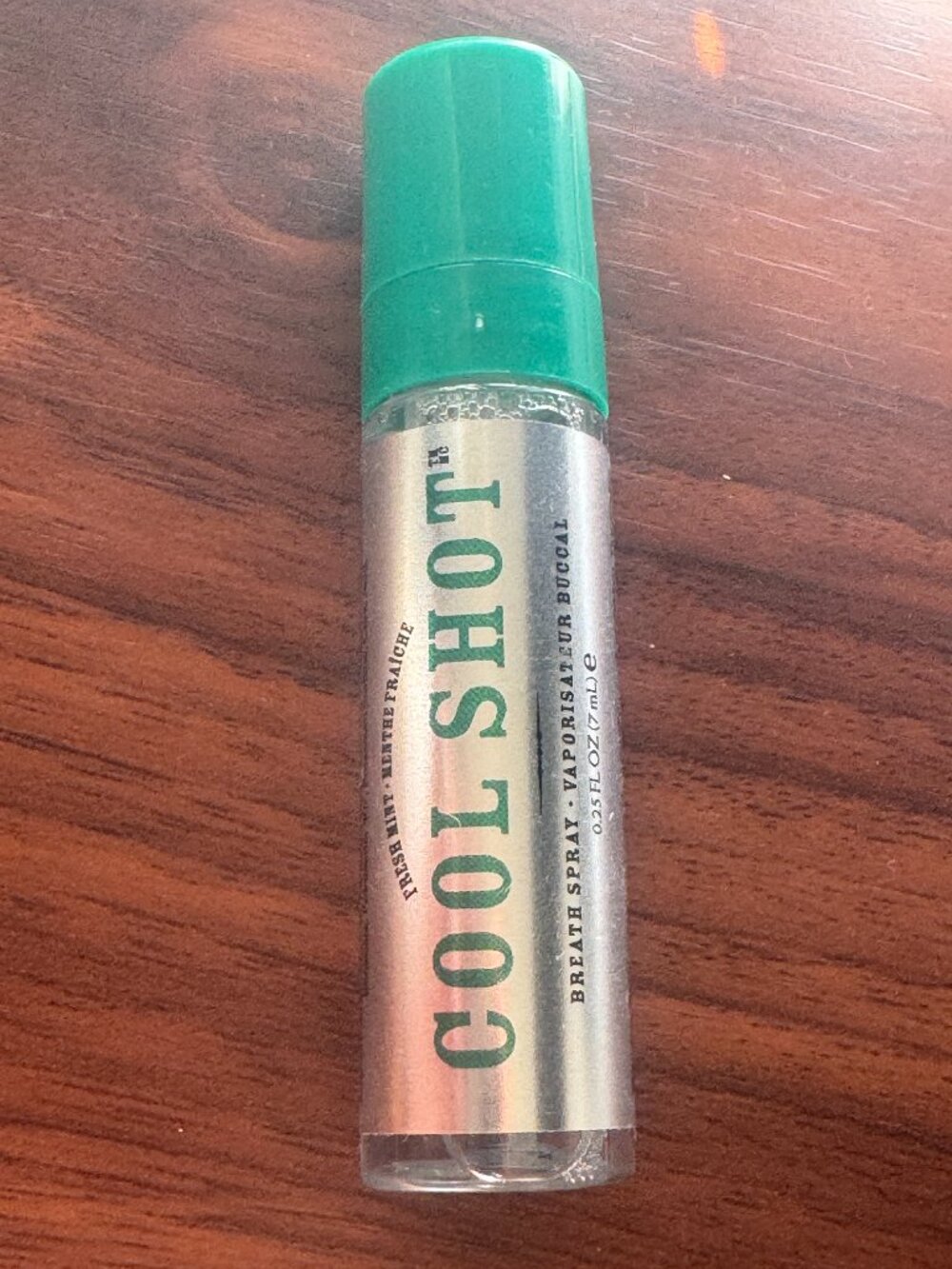 Melaleuca Cool Shot Alcohol-Free Breath Spray - Fresh Mint 7ml